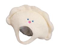 Chapeau En Peluche Ravioli Mignon Cartoon Chinois Drôle Doux