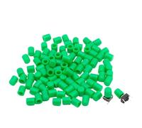 Chapeau en plastique vert G62 for interrupteur à bouton-poussoir Tactile 6x6mm, 100 pièces/lot, couvercle de couvercle