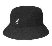 Chapeau en Tissu Bermuda Bucket by Kangol gris foncé M (56-57 cm)