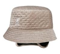 Chapeau en Tissu Dash Quilted Bin by Kangol gris M (56-57 cm)