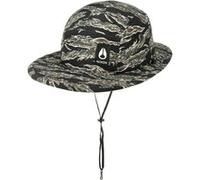 Chapeau en Tissu Narrows Full Brim by Nixon noir-vert One Size