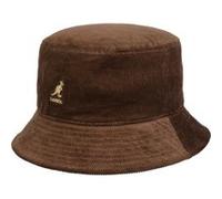 Chapeau en Velours Côtelé Bucket by Kangol marron foncé L (58-59 cm)