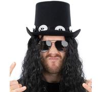 Chapeau Et Lunettes De Fête Rocker Des Années 80 Et 90 Par Smiffys