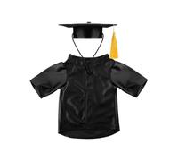 Chapeau et toge pour chiens | Ensemble lavable pour animaux de compagnie - Ensemble de vêtements pour animaux de compagnie avec pour chatons, petites races et fêtes