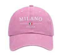 Chapeau éTé Femme, Casquette De Baseball Unisexe ImpriméE Day Italy LavéE Et Ajustable Style Papa