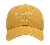 Chapeau éTé Femme, Casquette De Baseball Unisexe ImpriméE Day Italy LavéE Et Ajustable Style Papa