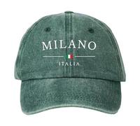 Chapeau éTé Femme, Casquette De Baseball Unisexe ImpriméE Day Italy LavéE Et Ajustable Style Papa