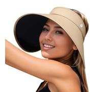 Chapeau éTé Femme, Chapeau Haut-De-Forme à Large Bord pour Femme Pliable IdéAl pour Le Cyclisme en ExtéRieur