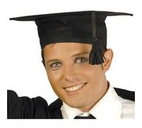 Chapeau étudiant-diplômé tissus Multicolore