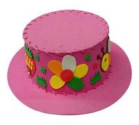 Chapeau Eva De 31cm, Jouets Artisanaux Pour Enfants, Bricolage, Couture À La Main, Dessin Animé, Matériel De Maternelle, Artisanat D'art