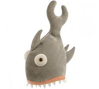 Chapeau fantaisie en peluche style attaque de requin - Unisexe