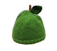 Chapeau fantaisie sur le thème des fruits - Crochet à la main - Tête de mort d'hiver pour femmes et adolescents - Style années 2000 - Accessoire de tête de mode - Fruit tricoté, Chapeau citron vert