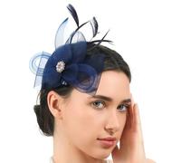 Chapeau fascinateur à plumes élégant Accessoires de coiffure pour événements formels réunions douche nuptiale soirée thé bandeau avec plume