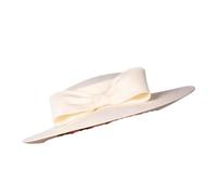 Chapeau fascinateur, Compatible avec Universal, Big Bowknot Formal Ca | Chapeau bibi à gros nœud papillon for mariage et goûter(A1)