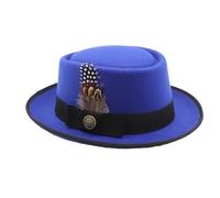 Chapeau Fedora bavarois de luxe avec plume - Idéal pour déguisement, fête de la bière, tenue de la semaine mondiale du livre