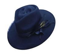 Chapeau Fedoras en laine doux et confortable pour un usage quotidien, événement social, rassemblement, accessoires de costume d'Halloween