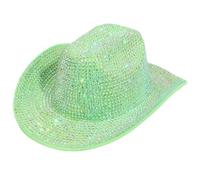 Chapeau Fedoras étincelant orné de cristaux lourds pour enterrement de vie de jeune fille, chapeau Fedoras de mariée pour acteur, actrice, fête élégante