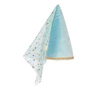 Chapeau Victoria bleu avec etoiles dorees - Souza