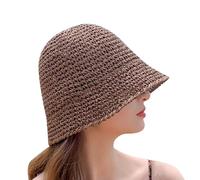 Chapeau Femme Bucket Hat Chapeau Haut De forme Sorciere Pluie Imperméable Casquette Rouge Verte Bob Cloche Pour Country Chic Beret Chapeaux Randonnée Pliable Ete Paille Marin Blanche Été Noir Melon