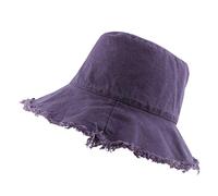 Chapeau femme chapeau couleur soleil élégant plage décontracté dame pêcheur mode chapeau casquette casquettes de baseball chapeau seau deux, violet, Taille unique