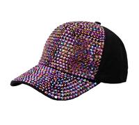 Chapeau Femme Chic, Casquette De Baseball D'éTé pour Femme avec Strass IdéAle pour Les ActivitéS De Plein Air