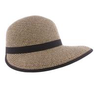 Chapeau femme Herman Belgium Almeria Marron 57 cm