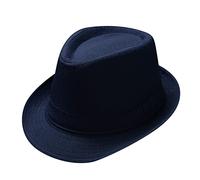 Chapeau Feutre Homme Chapeau Fedora en Feutre de Laine à Large Bord Chapeau Panama Chapeau Panama Vintage Chapeau en Feutre à Large Bord Marron Outbacks Chapeaux Taille Unique pour Hommes