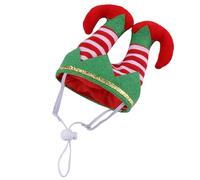 Chapeau fou pour chien - Chapeau d'Halloween pour animal de compagnie - Élastique et réglable - Chapeau de fête amusant pour chien - Chapeau en peluche - Tenue de costume pour animal de compagnie -