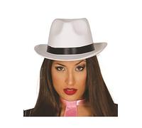 Chapeau Gangster Luxe Blanc