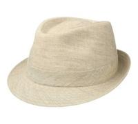 Chapeau Geneva Trilby en Lin by Stetson beige 61 cm