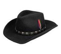 Chapeau Hackberry Western by Stetson noir XL (60-61 cm)