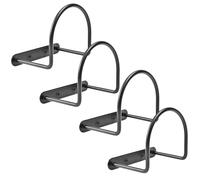 Chapeau Hanger Crochet - 4x Cowboy Hat Rack | Organisateur De Stockage 8x11x10cm Chapeaux | Casquettes De Baseball Affichage Rack | Attaquant Mural Facile À Utiliser, Crochets En Métal Avec Baguettes