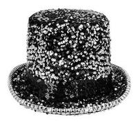Boland - Chapeau avec paillettes pour adultes, couvre-chef pour déguisements de carnaval, carnavals, fêtes à thème et festivals