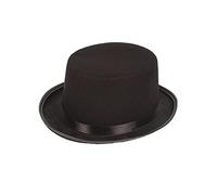 Chapeau haut-de-forme coloré pour adultes et enfants - Chapeau de magicien pour costume, théâtre, comédies musicales - Dôme plat pour homme, bandeau steampunk pour femme, thème cirque pour enfants