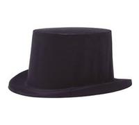 chapeau haut-de-forme floqué noir adulte - guirca 13450 Noir G