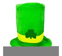 Chapeau haut de forme Leprechaun vert, chapeau de la Saint Patrick | Chapeau de lutin vert de la Saint-Patrick | Chapeaux de cosplay de vacances irlandais de luxe, chapeaux de lutin pour adultes, adol