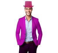 Chapeau Haut de Forme Luxe Rose