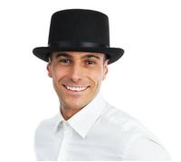 Chapeau Haut De Forme Noir - Mixte - Grand Modèle Multicolore