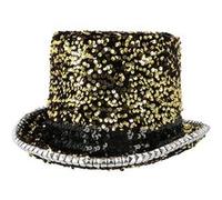 chapeau haut-de-forme or steampunk adulte - boland 54572 Jaune