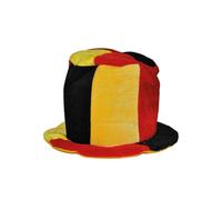 Chapeau Haut De Forme Supporter Belgique Noir