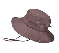 Chapeau Homme Bob Casquette Parapluie Chapeau Randonnée Western Été Anti Uv Moustiquaire Peche Melon À Bord Large Alpinisme De Paille Jardinier Pluie Cowboy Noir Brousse Ventilateur Bleu Blanc