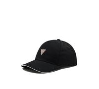 Chapeau Homme GUESS Triangle Patch Chapeau Baseball JetBla ND NOIR 388053