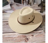 Chapeau Hommes De Cowboy Large Bord En Polyester De Soleil De Voyage De Vacances -551061 - FUNMOON