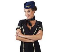chapeau hôtesse de l'air Bleu G