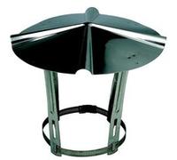 Chapeau inox chinois de toiture 153 à 180 mm Inox G
