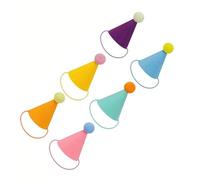 Chapeau Lavable pour Animaux de Compagnie, Petit Chapeau d ' Anniversaire pour Animaux de Compagnie, Couvre-Chef décoratif pour Costume d ' Animaux, Accessoires de célébration réglables, 6/14 pièces