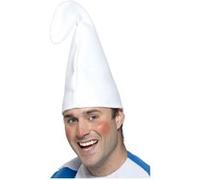 Chapeau Lutin Schtroumpf Blanc - Blanc Blanc G