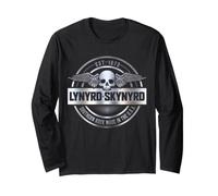 Chapeau Lynyrd Skynyrd Southern Rock avec Logo argenté Rock Biker des années 70 Manche Longue