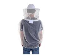 Chapeau maille voiles Smock culteurs culture Anti-abeille demi-corps vêtements de protection Transparent respirant équipement ,Ajustement sécurisé