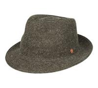 Chapeau Maleo Braided Wool Mix by Mayser anthracite-moucheté L (58-59 cm)